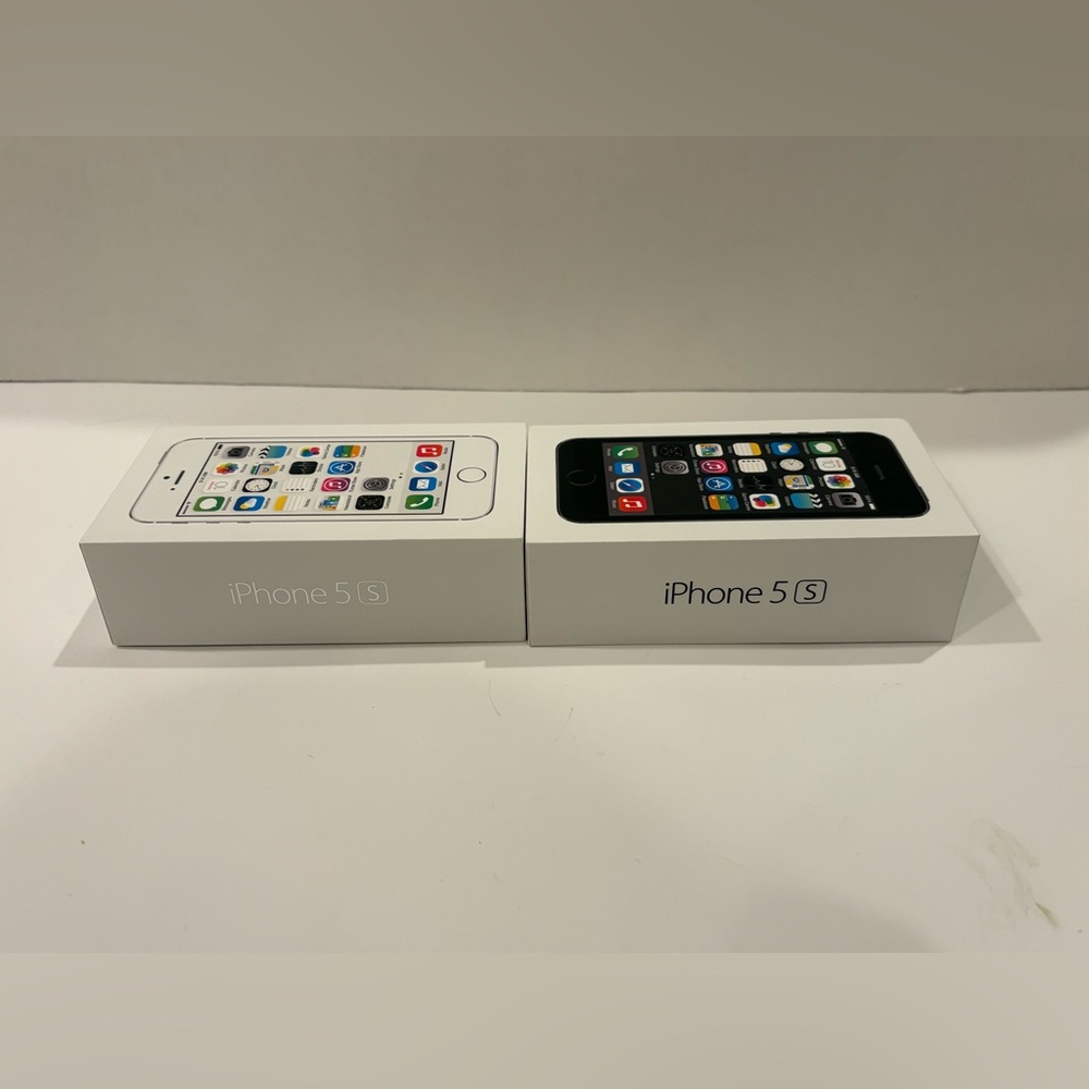 Two Apple IPhone 5s Boxes